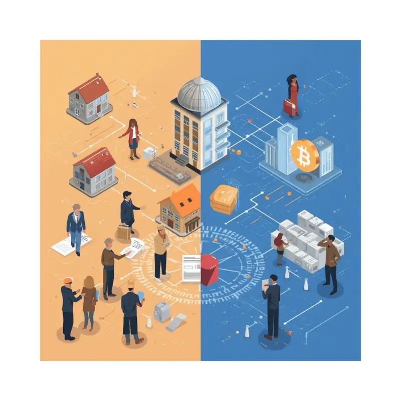 Blockchain Property Verification in real estate with NFT